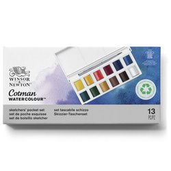 Winsor & Newton Cotman Watercolours 12 colours set