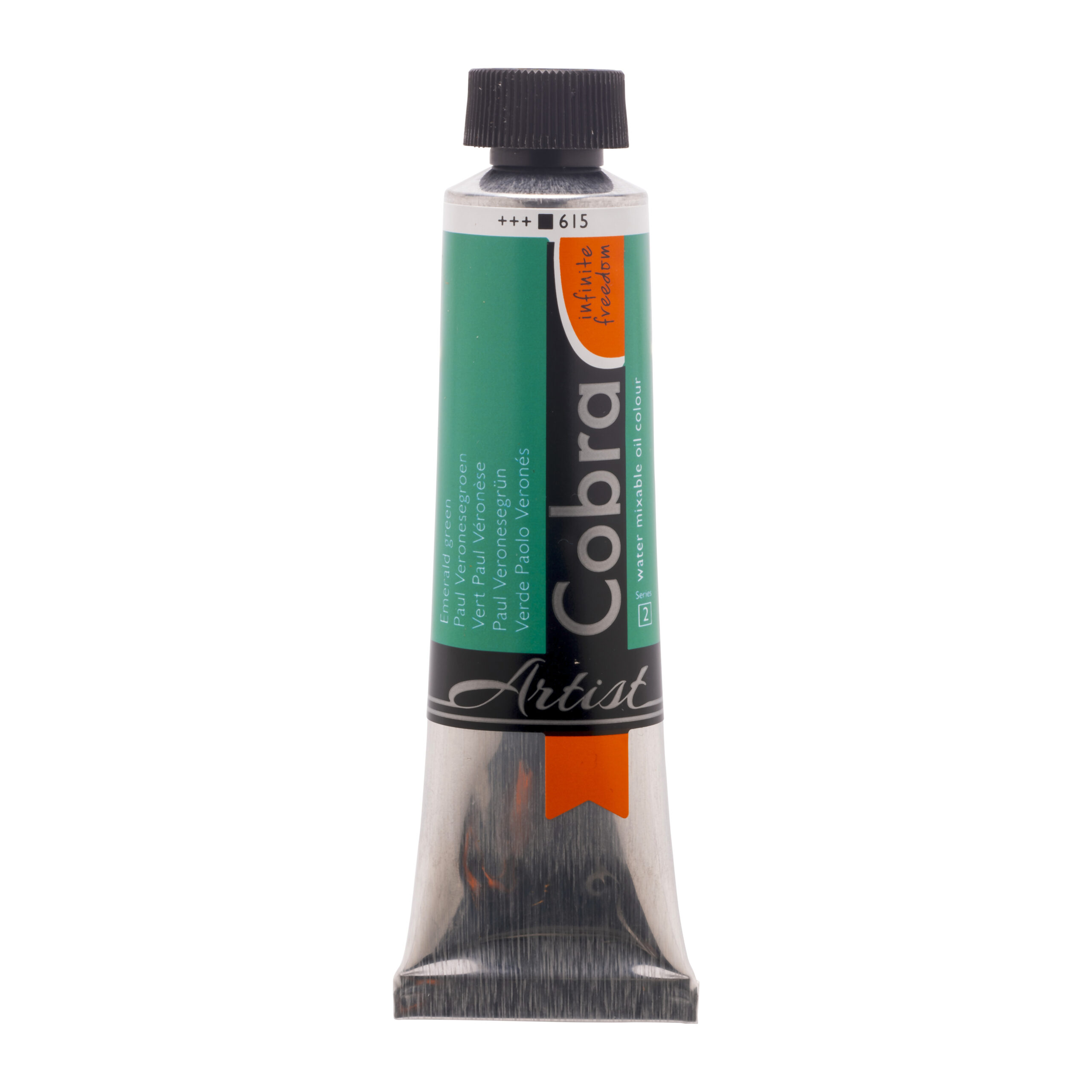 Cobra Artist Water Vermengbare Olieverf Tube 40 ml Paul Veronesegroen 615