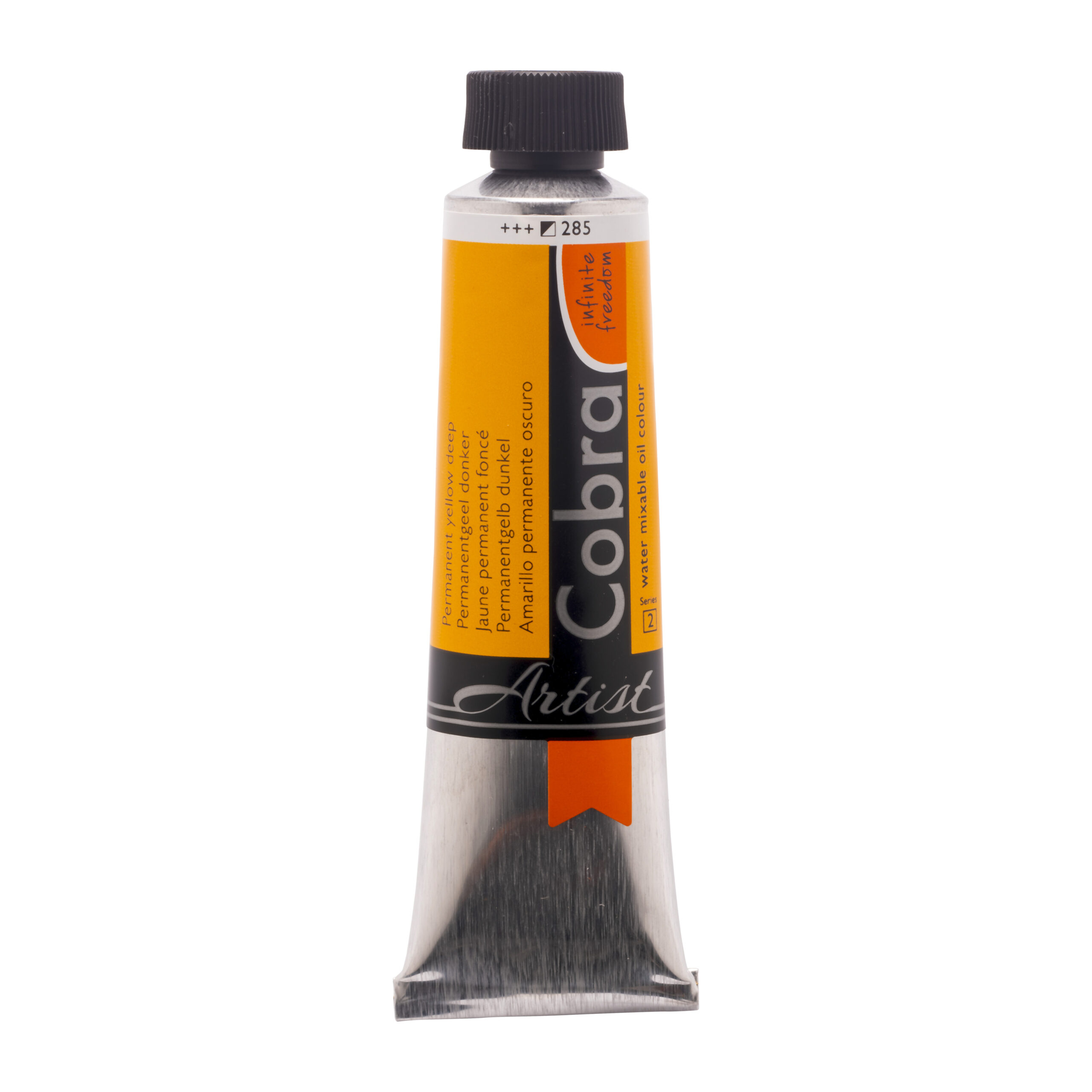 Cobra Artist Water Vermengbare Olieverf Tube 40 ml Permanentgeel Donker 285