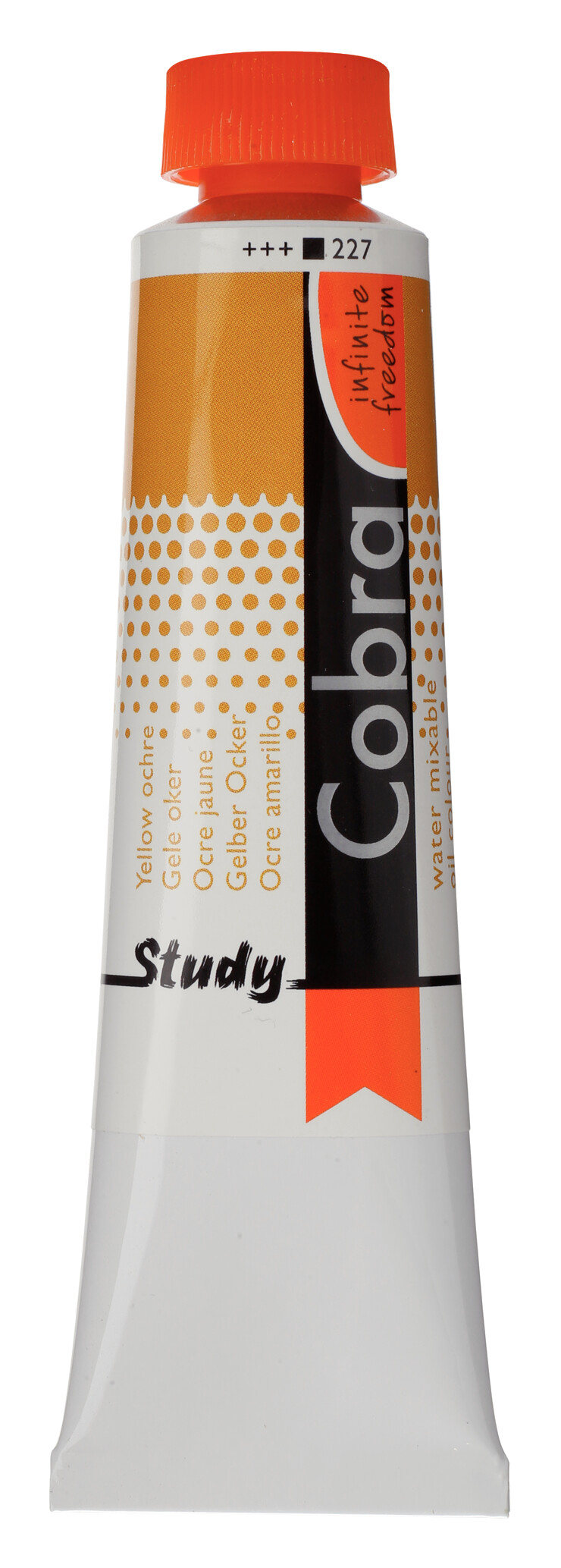 Cobra Study Water Vermengbare Olieverf Tube 40 ml Gele Oker 227