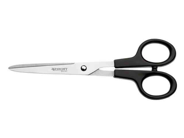 Schaar Westcott Buro RVS 17,1 cm kunststof grip