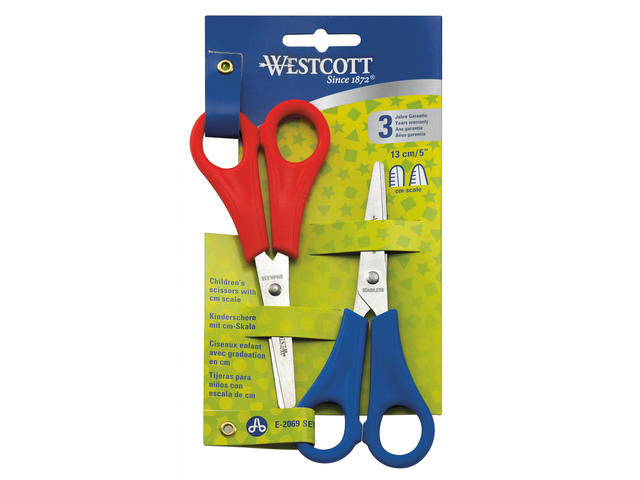 Scharenset Westcott kind 2st. op kaart, met cm aanduiding