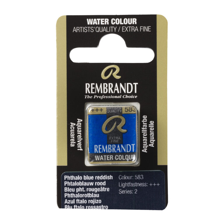 Rembrandt Aquarelverf Napje Phtaloblauw Rood 583