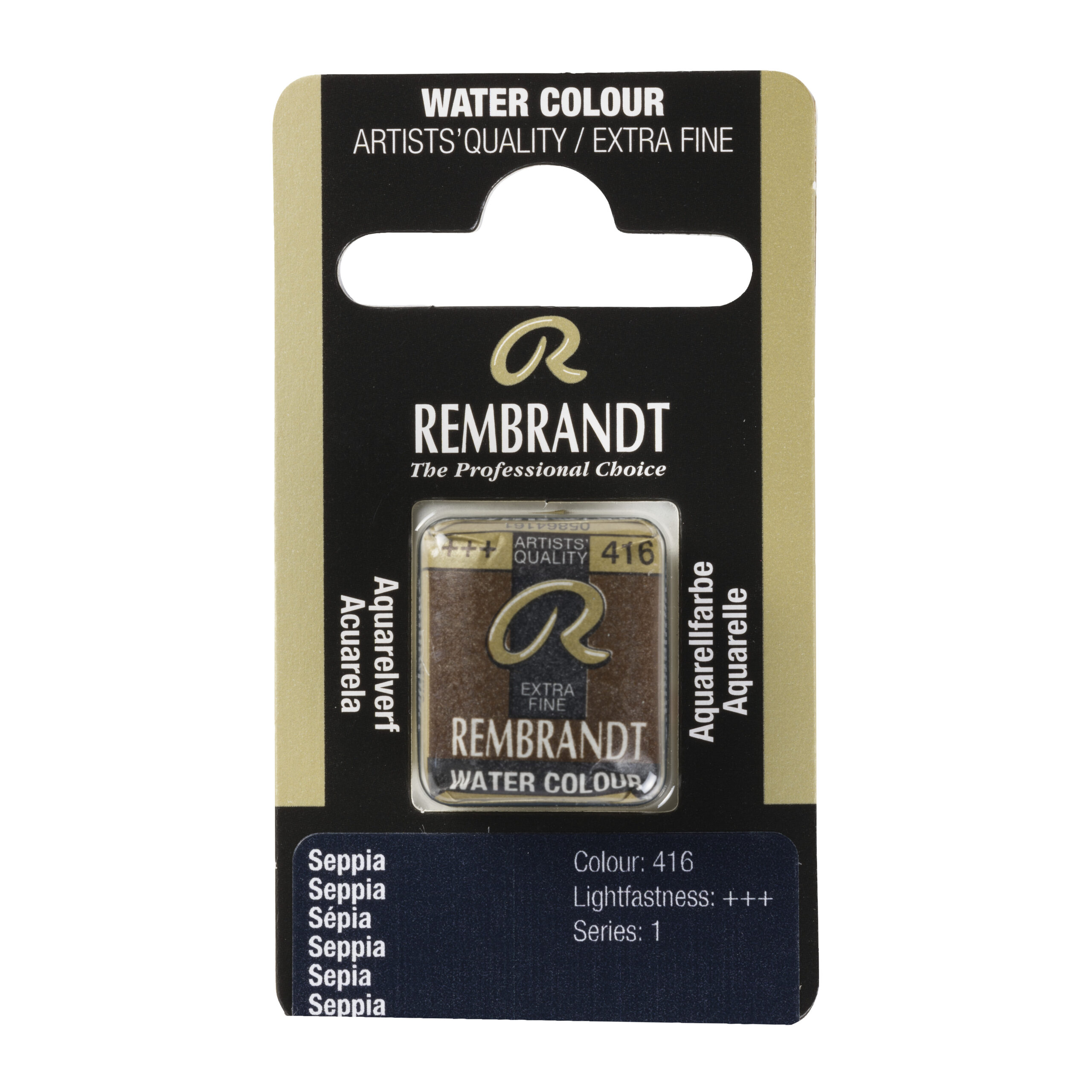 Rembrandt Aquarelverf Napje Sepia 416