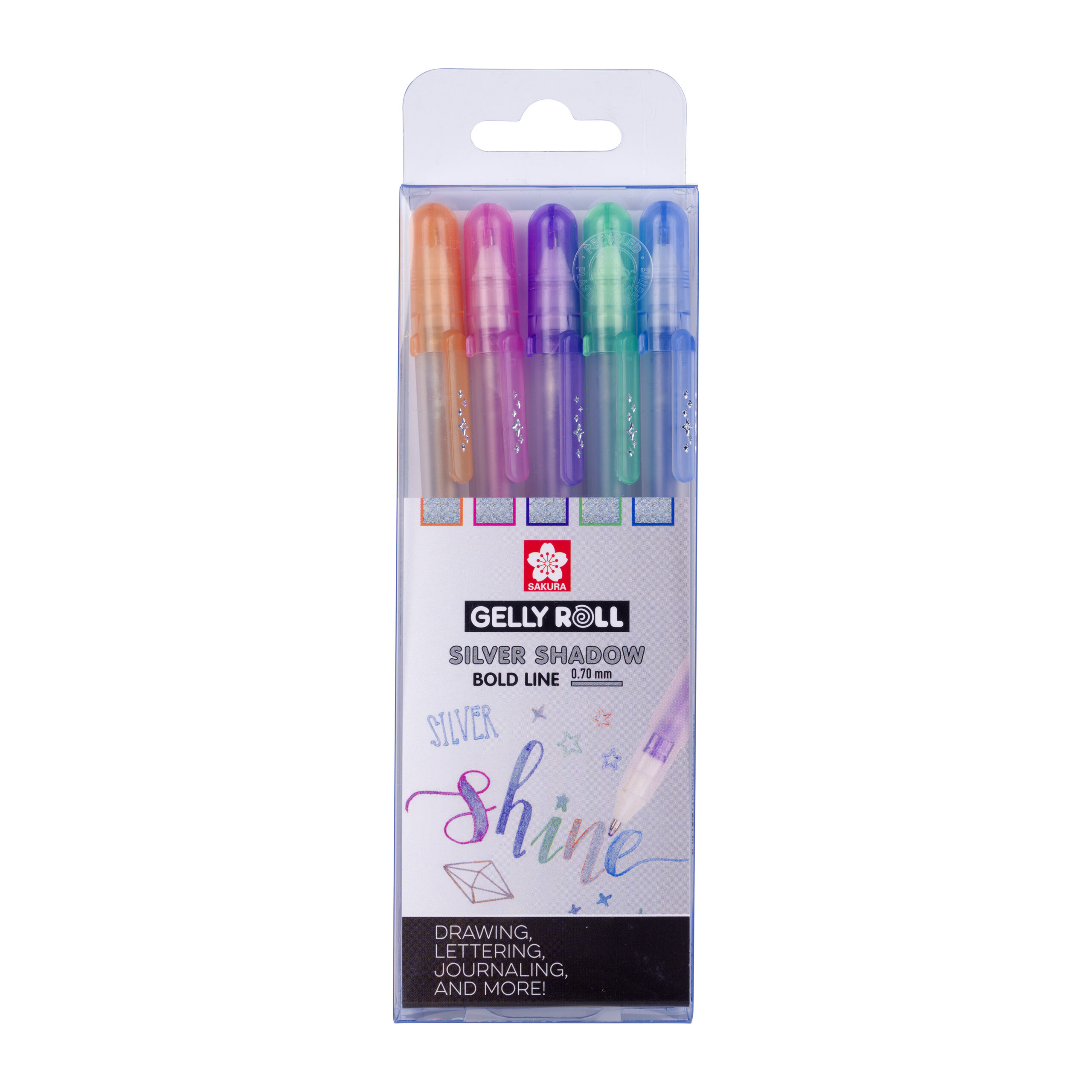Sakura Gelly Roll Silver Shadow set | 5 kleuren