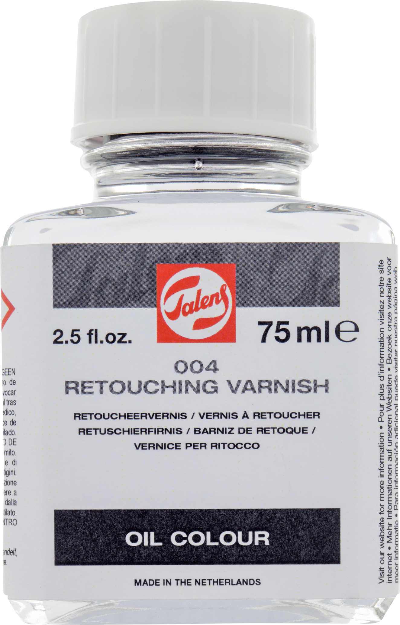 Talens Retoucheervernis 004 Fles 75 ml