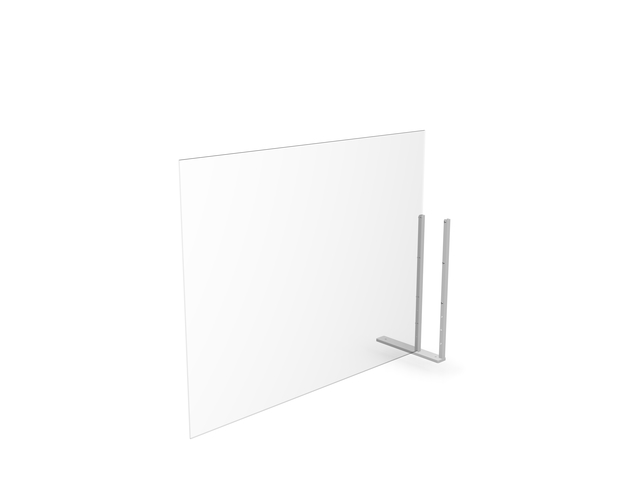Scheidingswandsysteem ORGADES met sta-voet verbinding 90° - OR-TS08060-90R