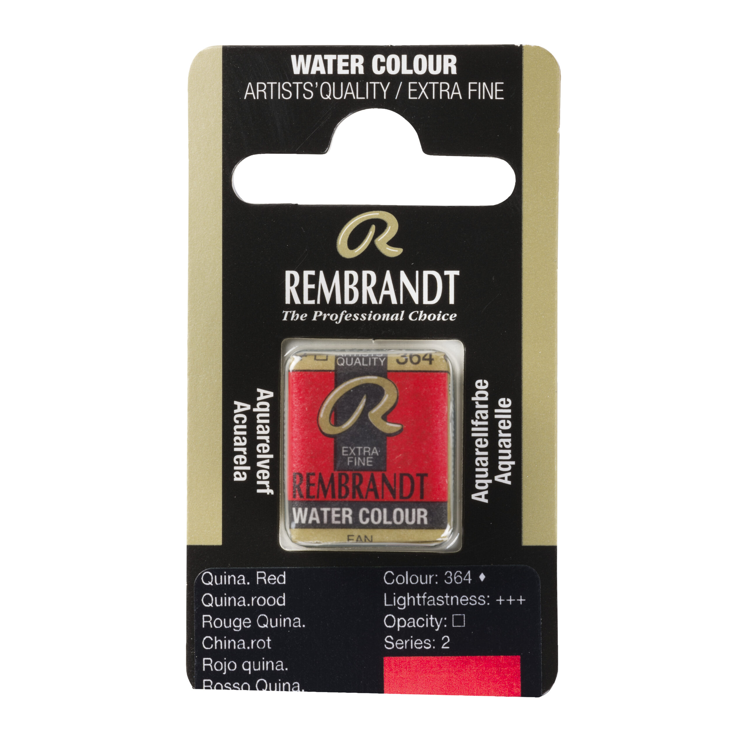 Rembrandt Aquarelverf Napje Quinacridonerood 364