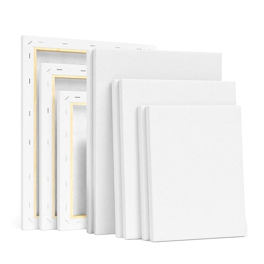 Cotton Canvas 280g Wooden Frame