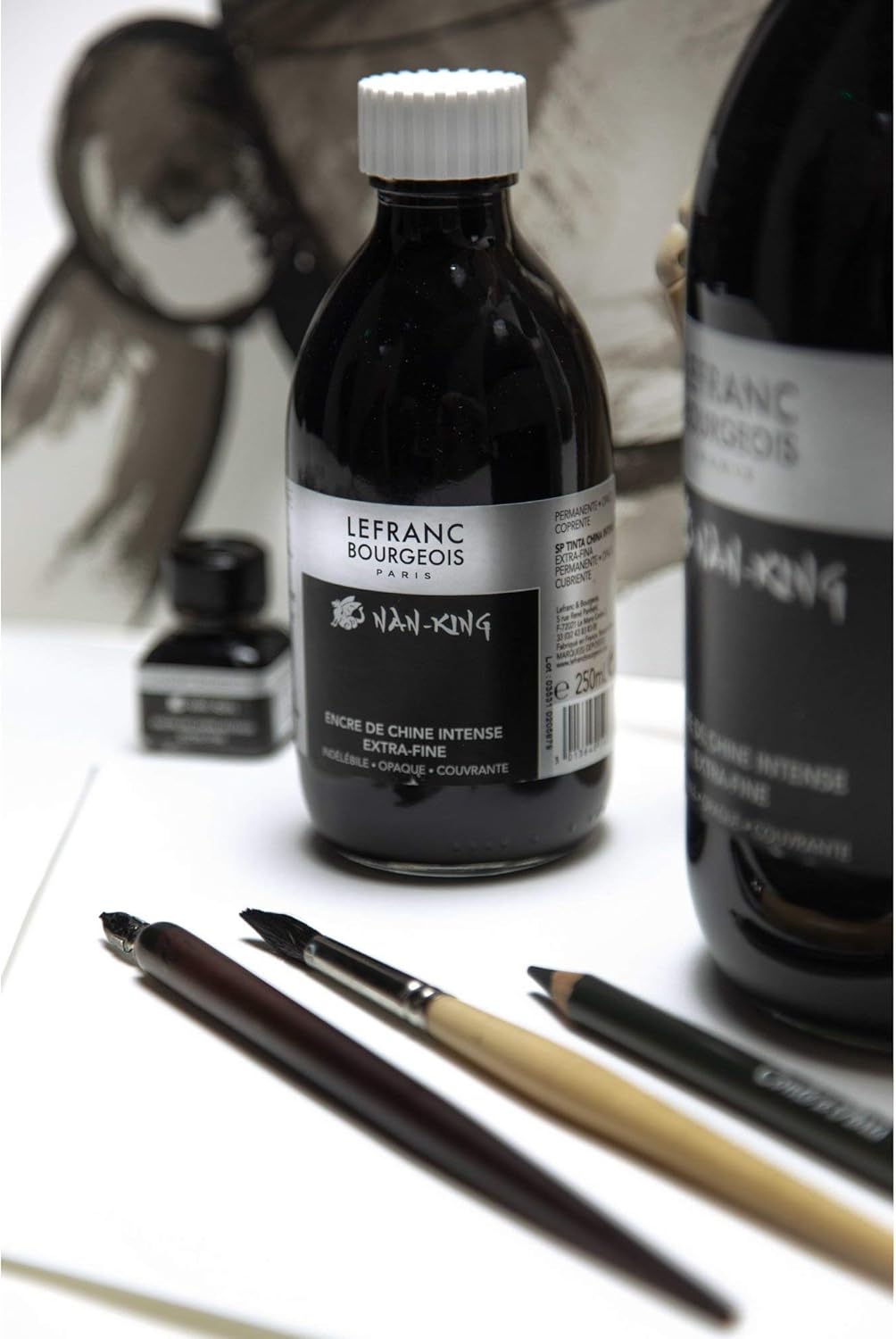 Lefranc Bourgeois Nan King Watervaste Tekeninkt 250ml