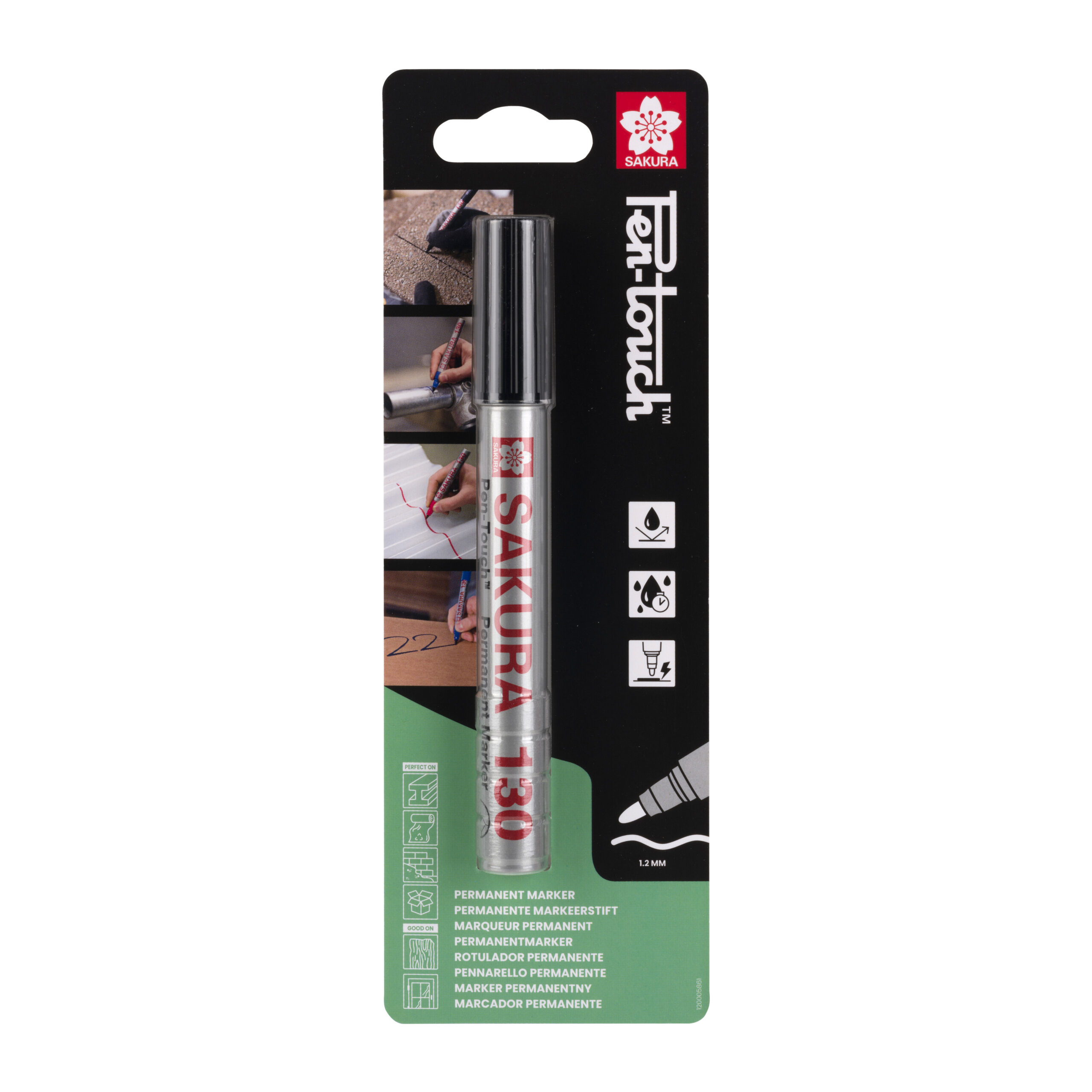 Sakura Pen-Touch 130 Zwart