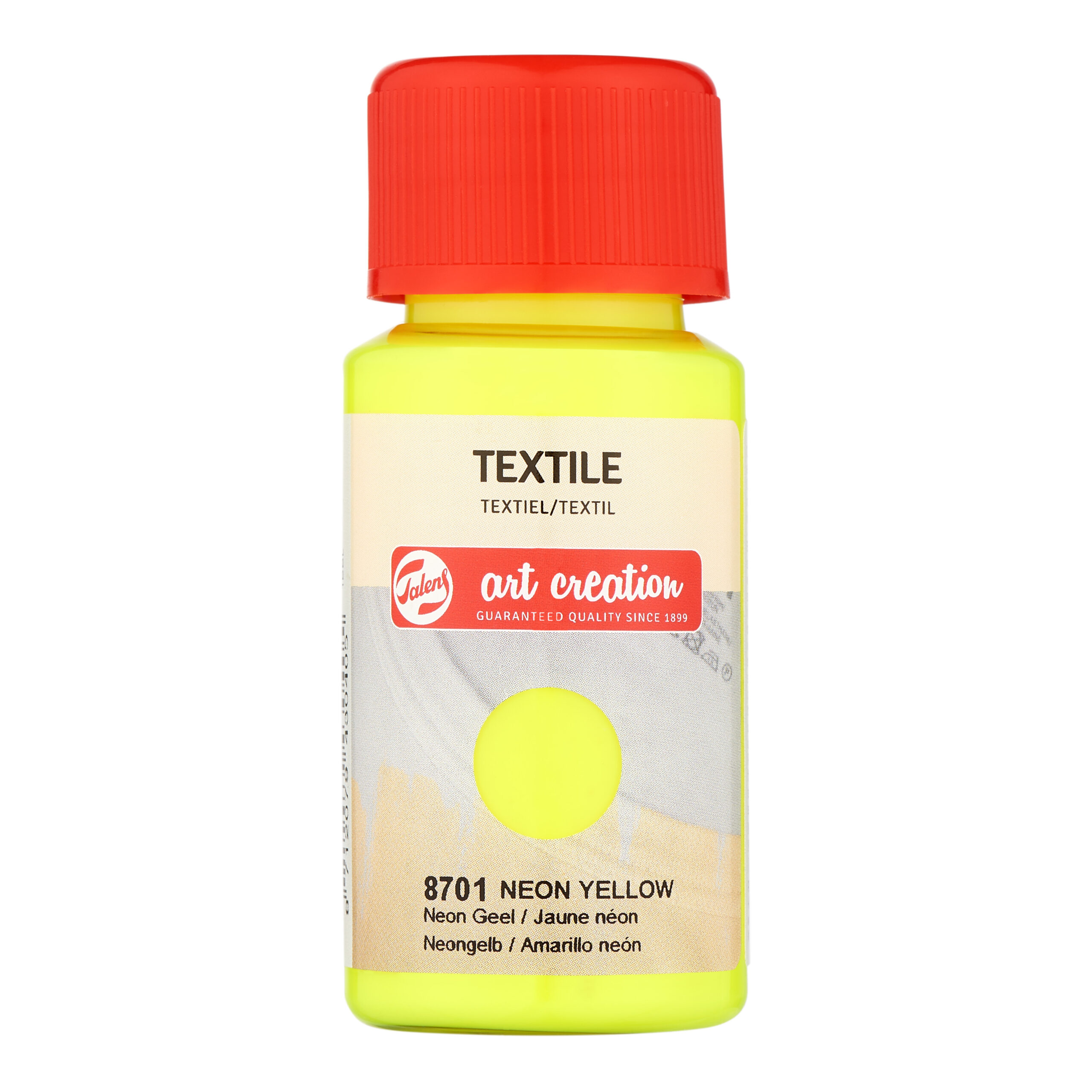 Talens Art Creation Textiel Fles 50 ml Neon Geel 8701