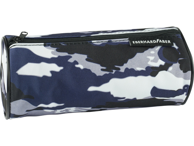 Etui leeg EFA Jumbo Camouflage blauw/grijs