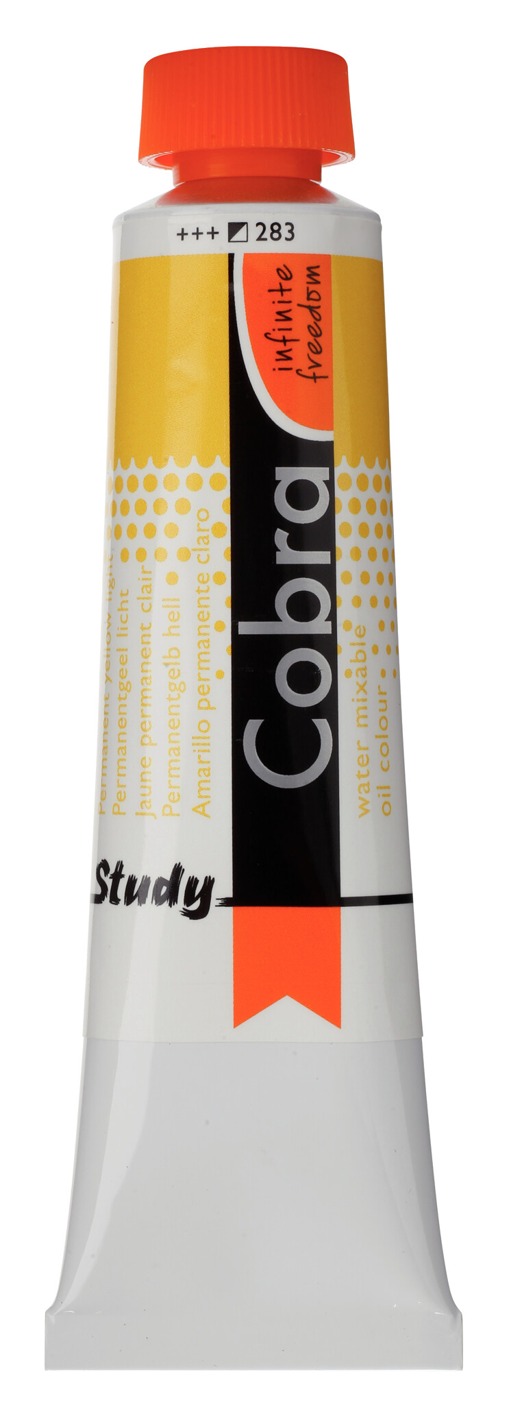 Cobra Study Water Vermengbare Olieverf Tube 40 ml Permanentgeel Licht 283