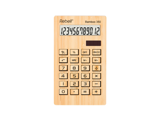 Calculator Rebell BAMBOO 350W hout