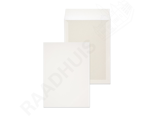 Envelop Raadhuis 220x312 EA4 bordrug wit kraft 120gr 100st.