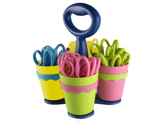 Schaar Westcott Microban 13cm assorti, standaard 24st.