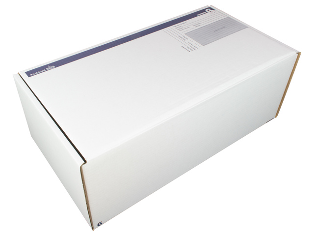 Postpakketdoos 6 Raadhuis met bedrukking 485x260x185mm 5 stu