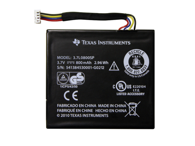 TI Rechargeable Battery with wire