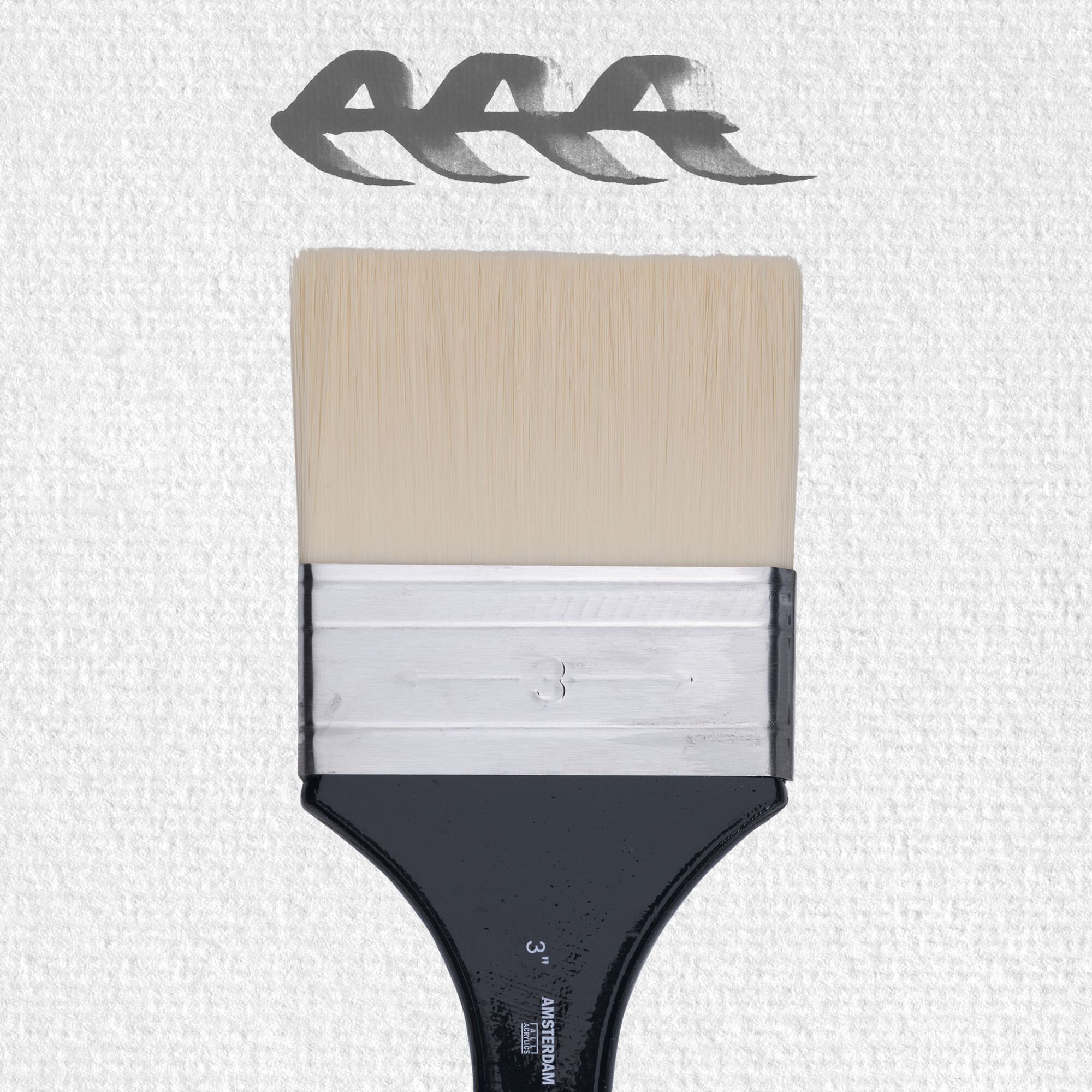 Amsterdam Spalter serie 601 - 3 inch - synthetisch haar
