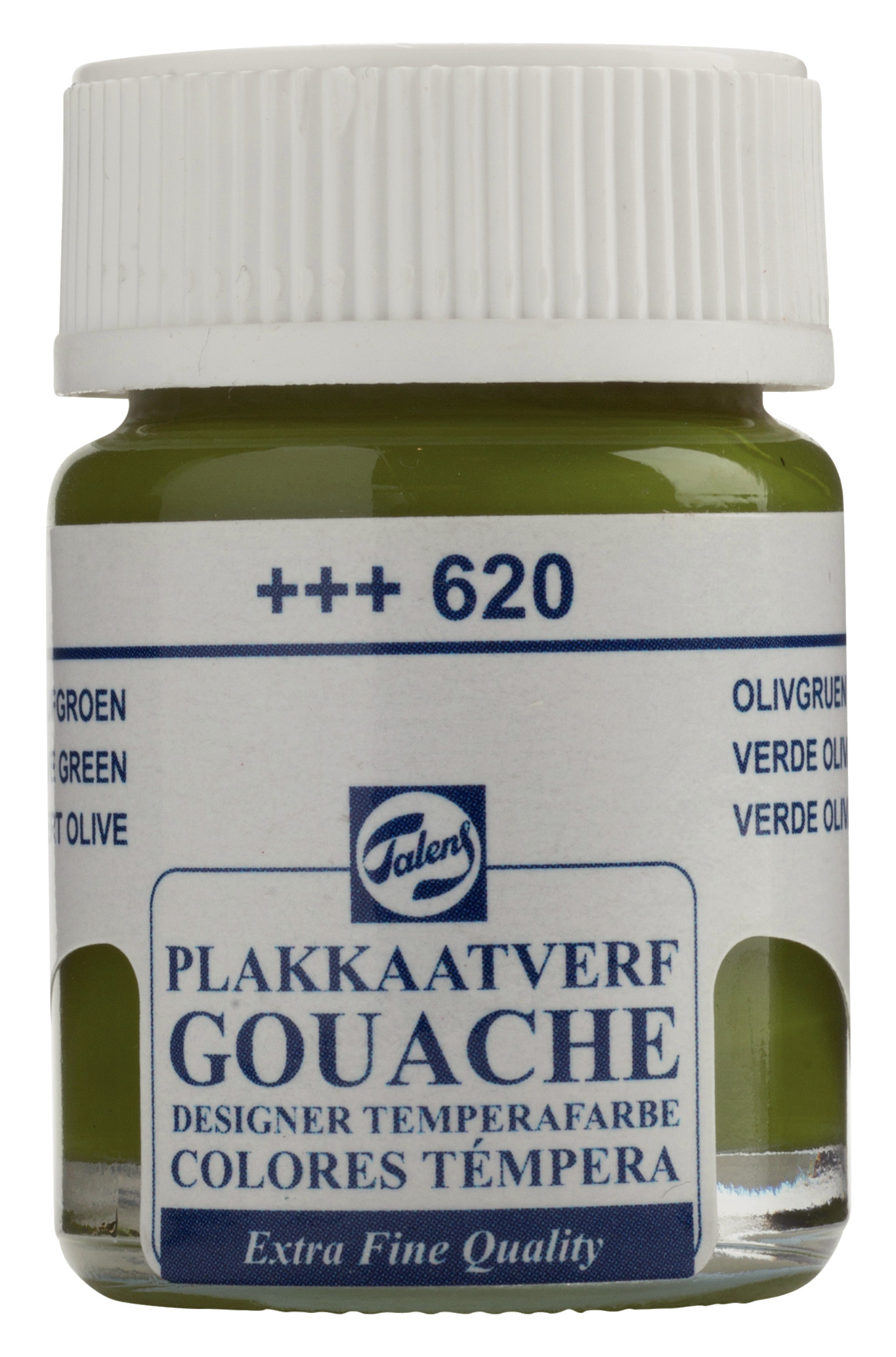 Talens Gouache Extra Fine Quality Fles 16 ml Olijfgroen 620