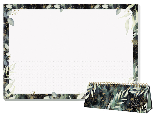 Weekplanner Beauty A4 liggend met GRATIS bureauonderlegger - SI-JP103-A