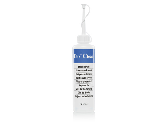 Smeerolie Elix fles 250 ml voor papiervernietigers