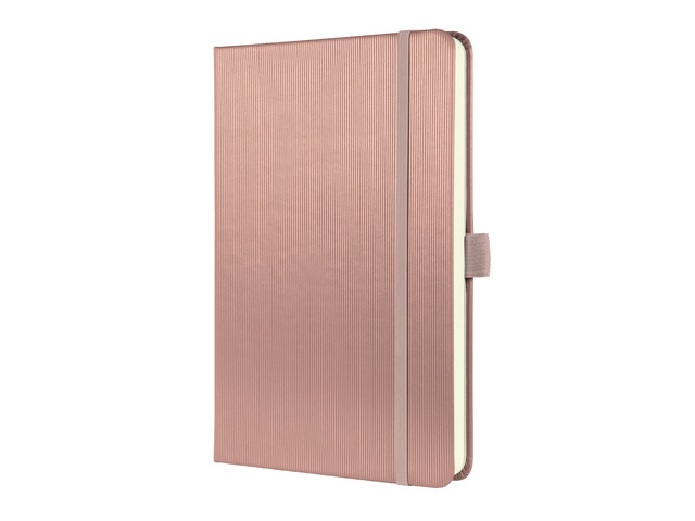 Notitieboek Conceptum A5 rose metallic lijn HC 194pag 80gr