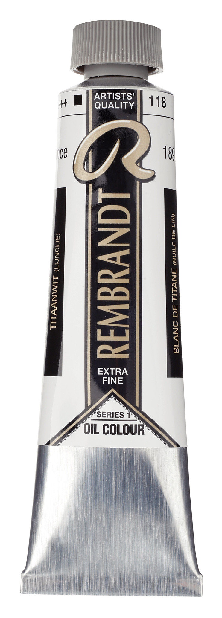 Rembrandt Olieverf Tube 40 ml Titaanwit (Lijnolie) 118