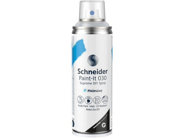 Supreme DIY spray Schneider Paint-it 030 blanke lak mat