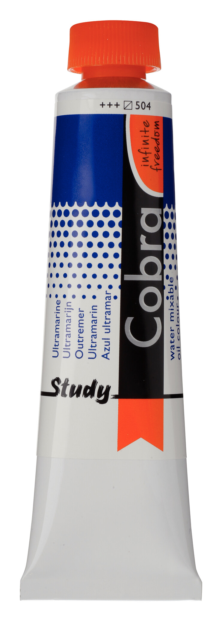 Cobra Study Water Vermengbare Olieverf Tube 40 ml Ultramarijn 504