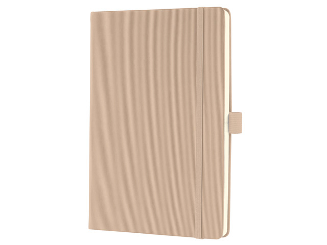 Notitieboek Conceptum A5 beige lijn hardcover 194pag 80gr PEF