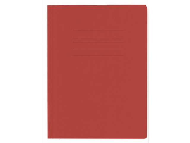 Dossiermap Kangaro folio 240g recycled karton rood