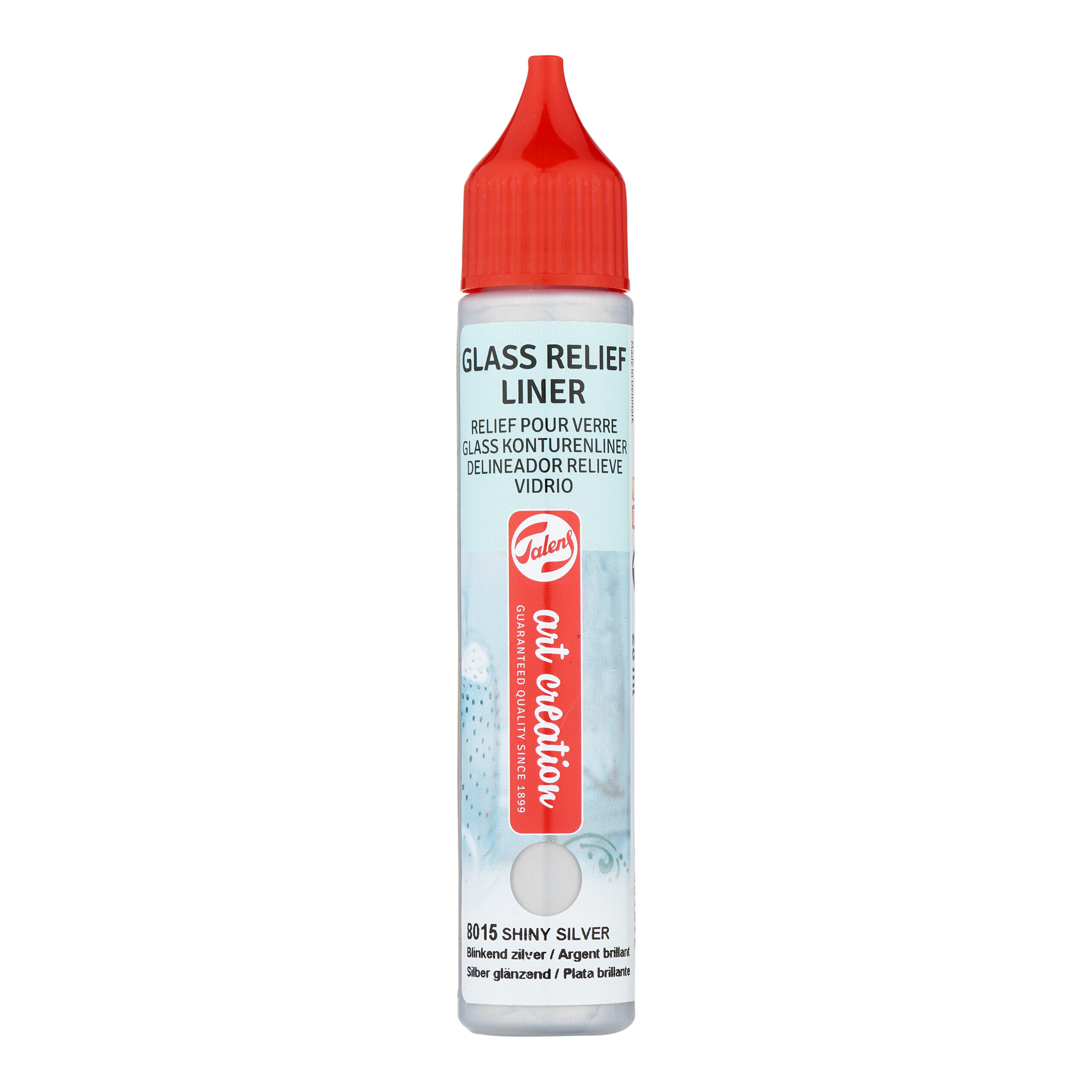 Talens Art Creation Glas reliëf liner 28 ml Blinkend Zilver 8015