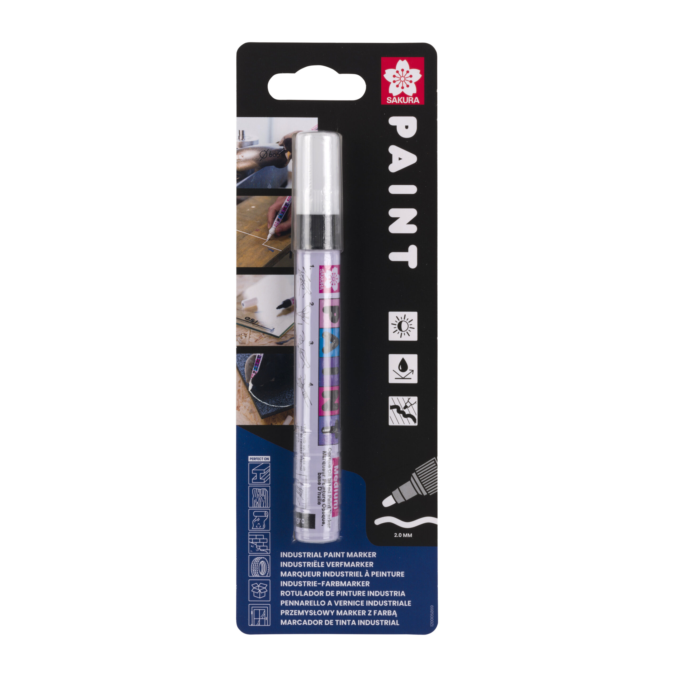 Sakura Paint Marker Medium Zwart