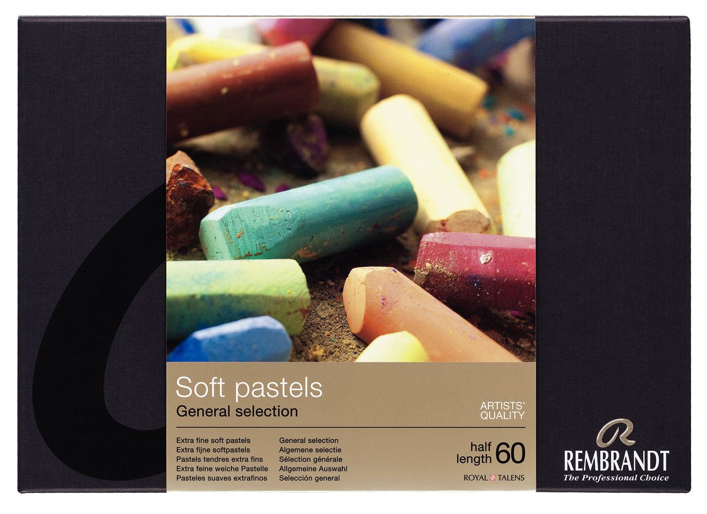 Rembrandt Soft pastel set Algemene Selectie Deluxe | 60 halve pastels