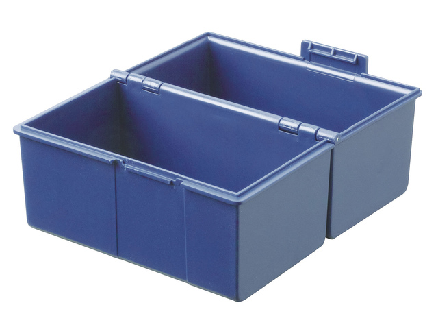 Kaartenbak HAN breed A6 kunststof blauw