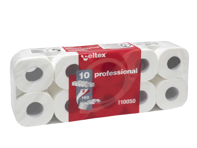 Toiletpapier Celtex Professional Red 2-laags wit