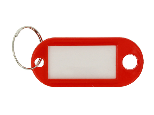 Sleutelhanger Westcott rood 100st. In doos. Met
