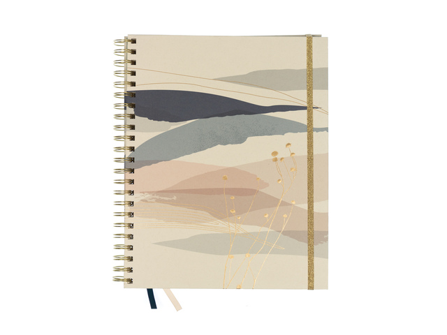 Notitieboek Soft Scenes 4 in1 HC A4 spiraal krimp a