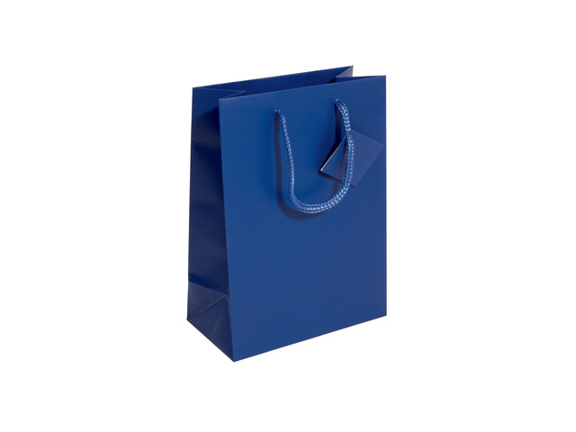 Cadeautas Sigel Medium, ultramarijn blauw, matte lak,