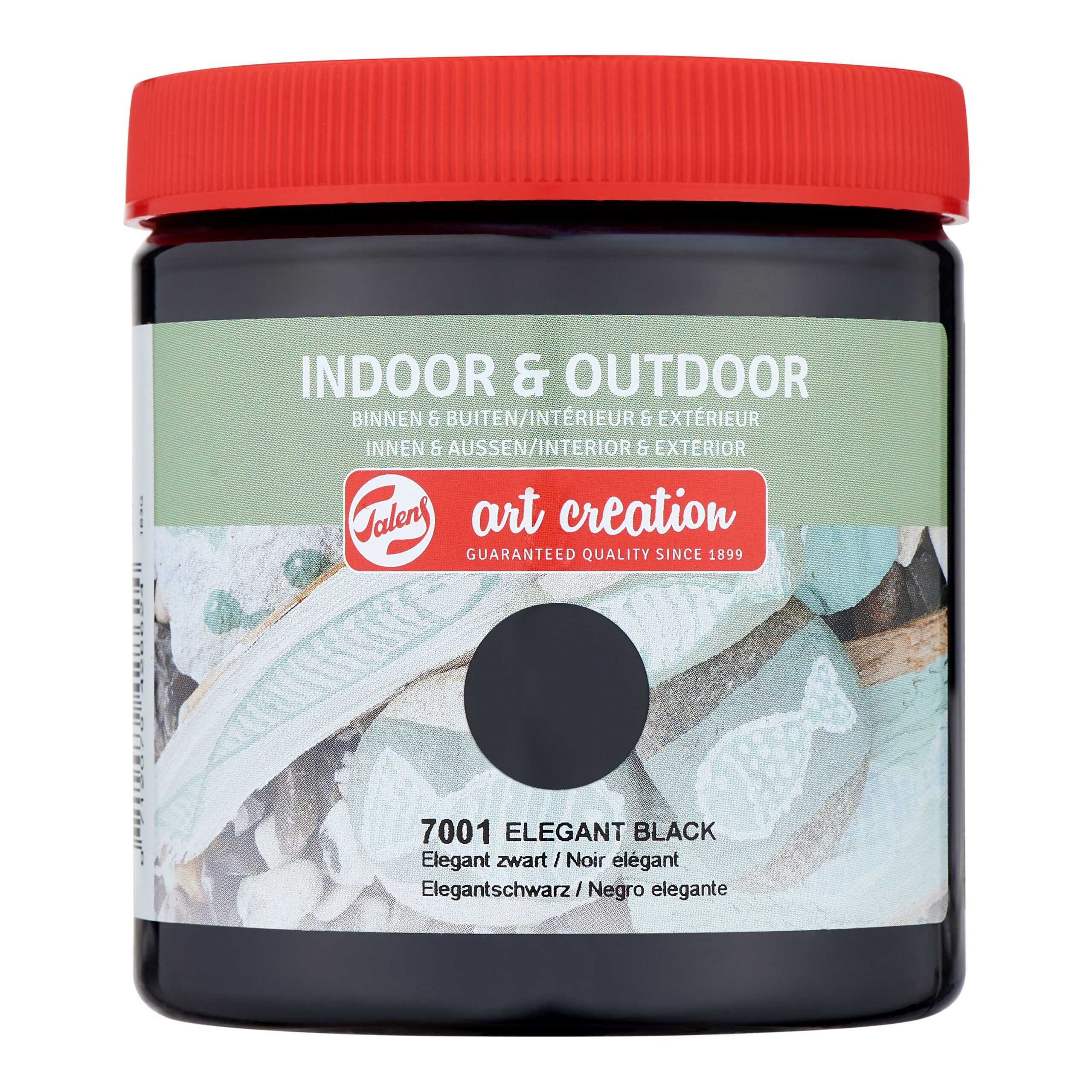 Talens Art Creation Binnen & Buiten Pot 250 ml Elegant Zwart 7001