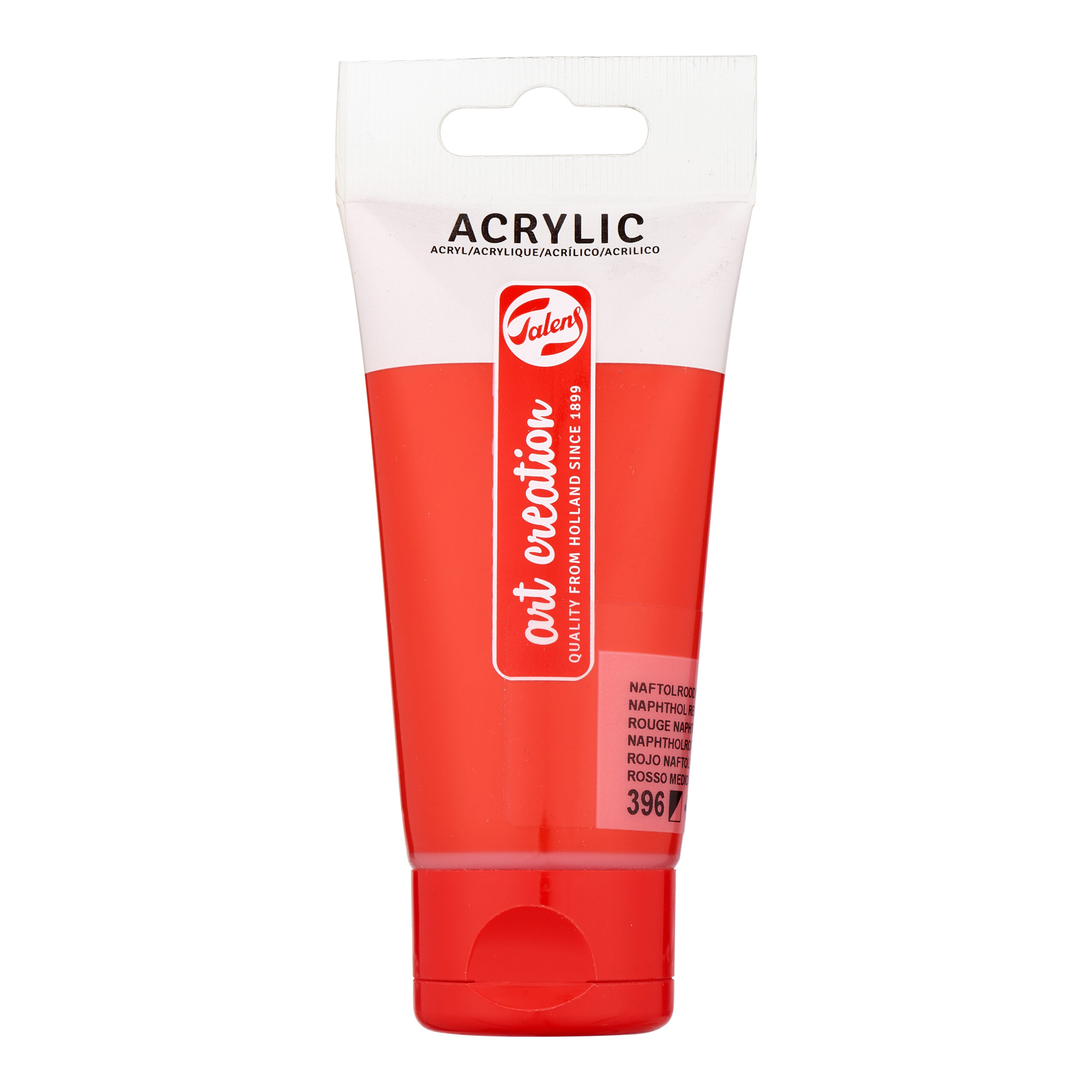 Talens Art Creation Acrylverf Tube 75 ml Naftolrood Middel 396