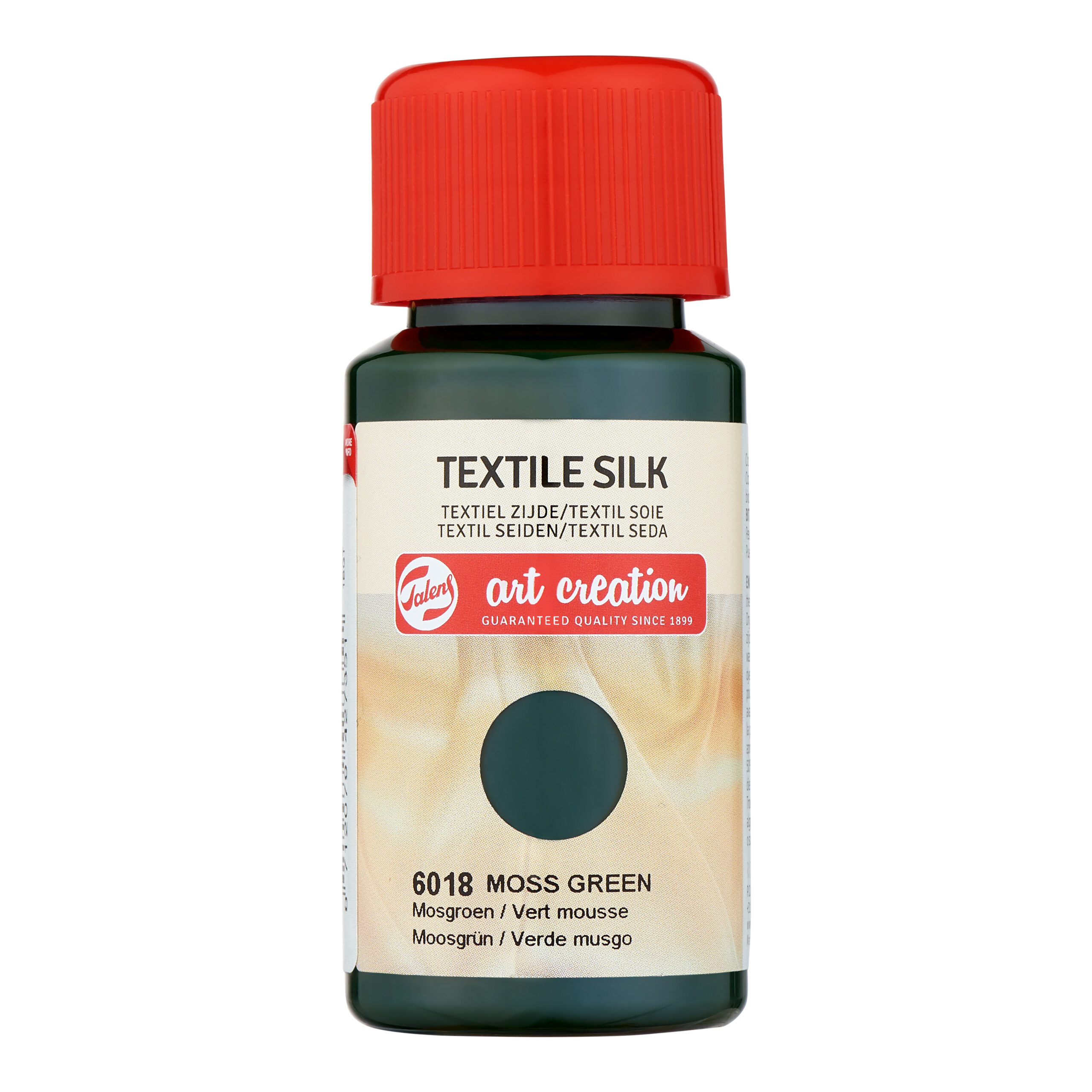 Talens Art Creation Textiel zijde Fles 50 ml Mosgroen 6018