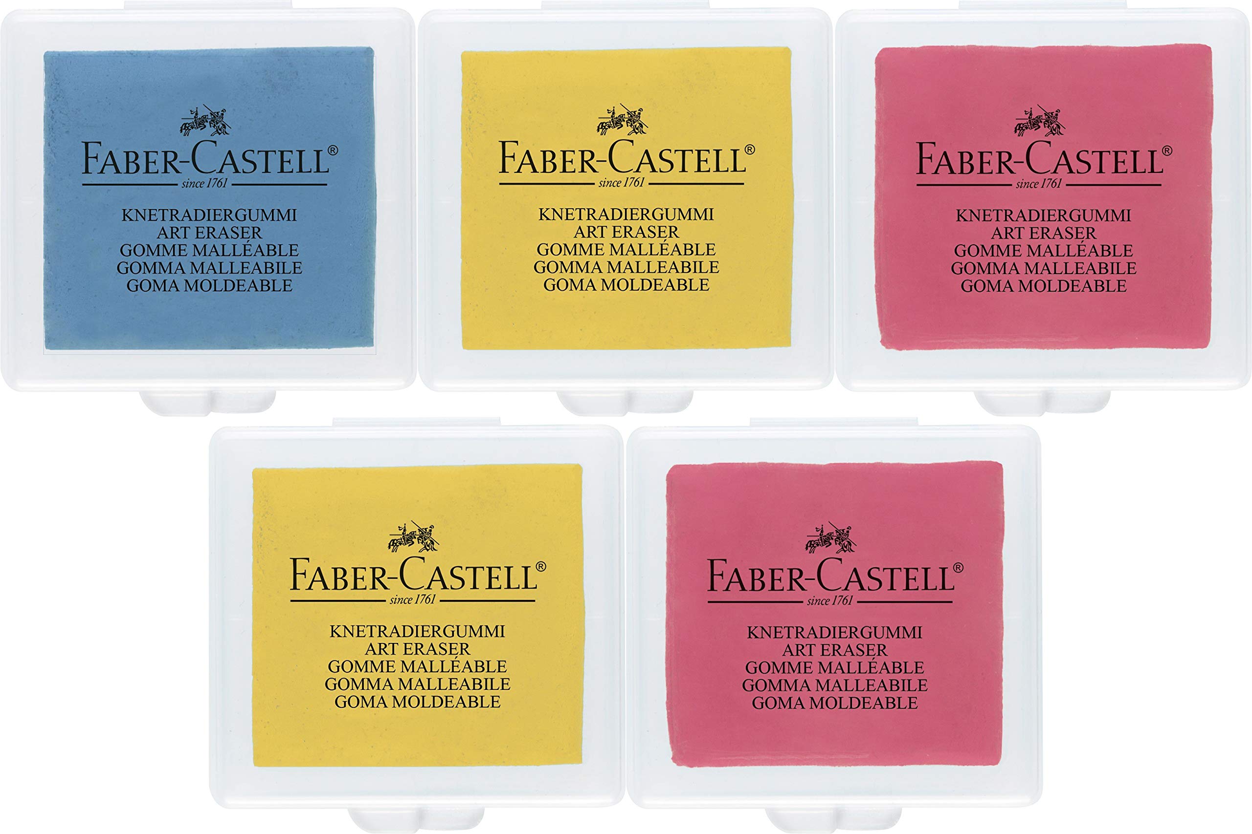 Kneedgum Faber Castell 3 kleuren