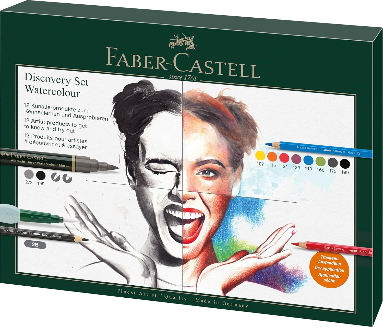 Aquarelpotlood Faber-Castell Albrecht Durer discovery set wet mediums