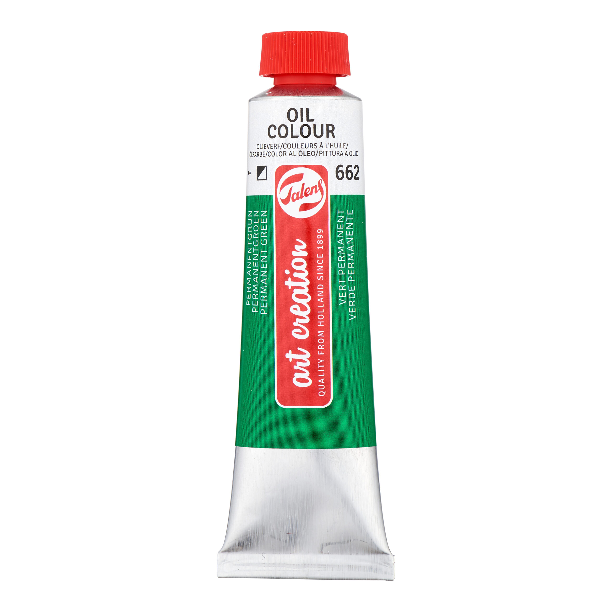 Talens Art Creation Olieverf Tube 40 ml Permanentgroen 662