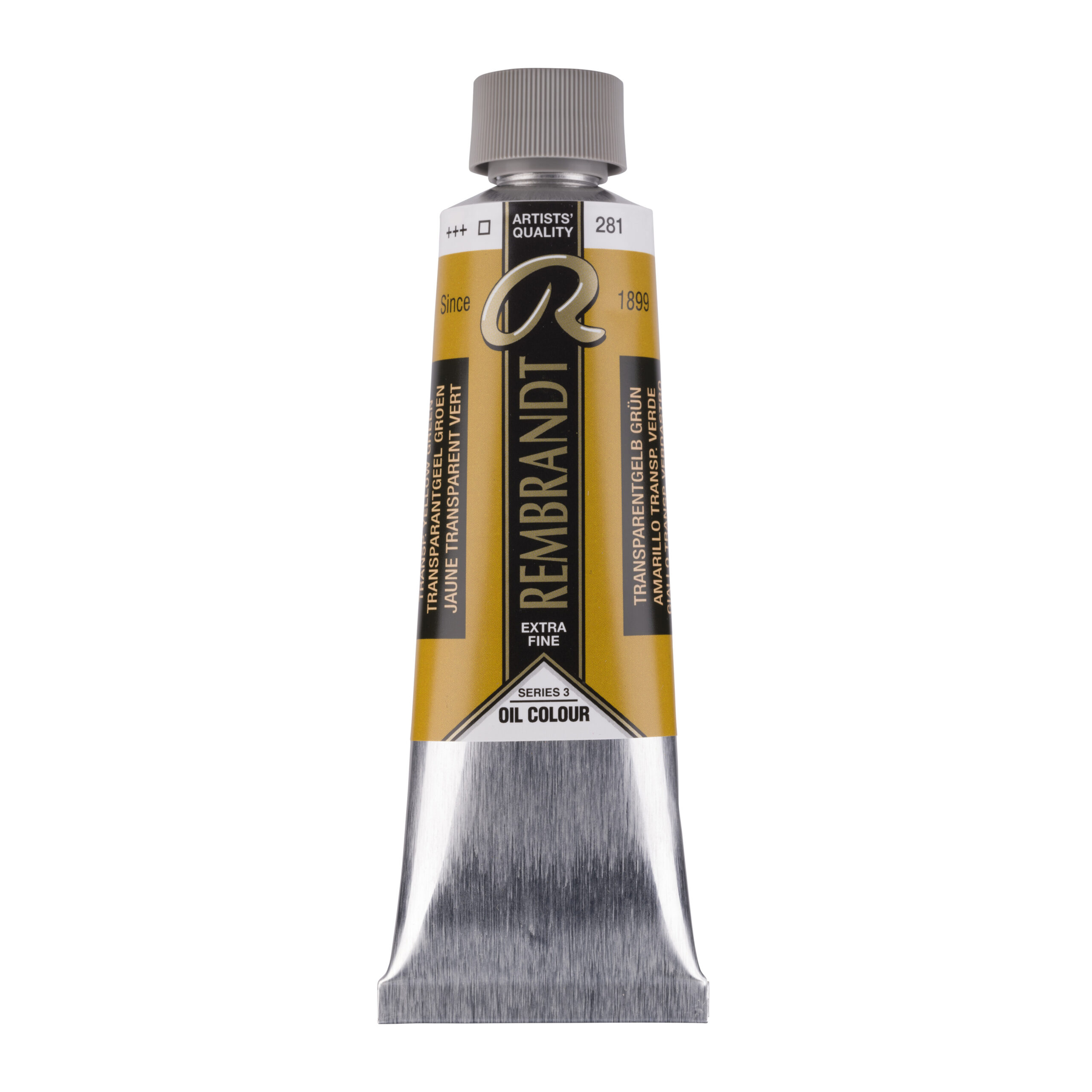 Rembrandt Olieverf Tube 150 ml Transparantgeel Groen 281