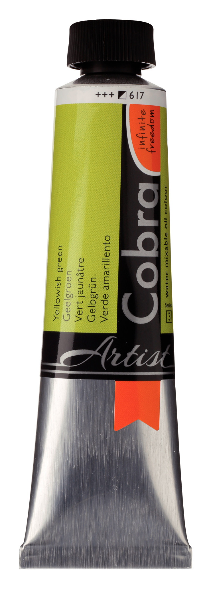 Cobra Artist Water Vermengbare Olieverf Tube 40 ml Geelgroen 617