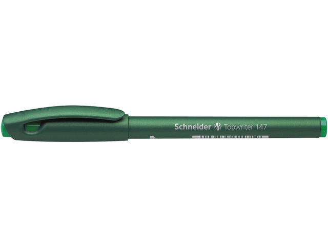Fibrepen Schneider Topwriter 147 groen 0,6mm